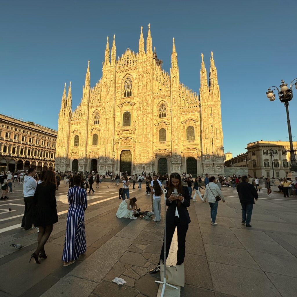 Dom und Domplatz in Mailand, Beitrag Slow in the City, Andreas Güntert