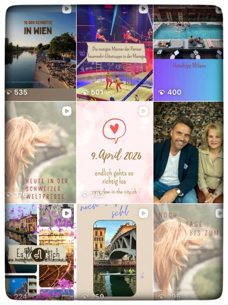 Slow in the City Netzwerk Sabin Stettler Head of Social Media und Instagram