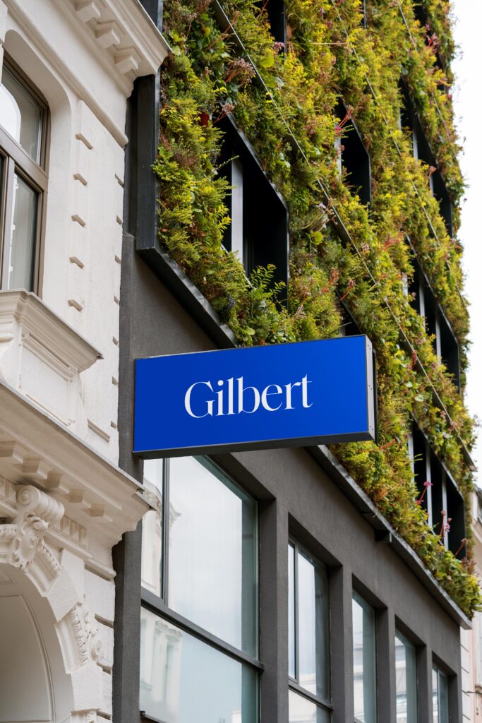 Bepflanzte Fassade Hotel Gilbert Wien